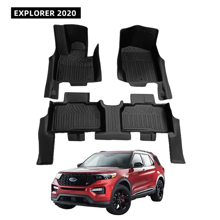 Factory Wholesale 5D TPE Front And Rear Car Mats For LAND CRUISER 2022