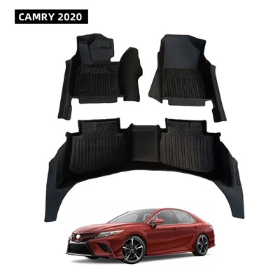 Tikar Lantai Mobil TPE Berkualitas Tinggi Tikar Lantai Mobil Tahan Air Cocok Untuk CAMRY 2020